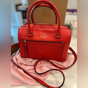 Kate Spade Coral & Gold Purse